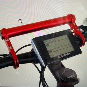 Bike Handlebar Extender ~Double Bicycle Handlebar Extension Aluminum Alloy Mount